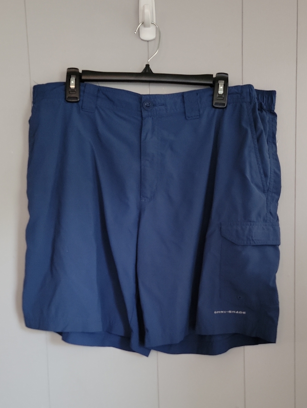 Columbia PFG Omni Shade Men's Shorts 38x8 Blue Outdoor Activewear